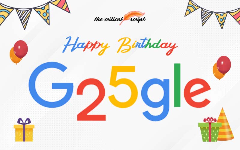 Happy 25th Birthday, Google!